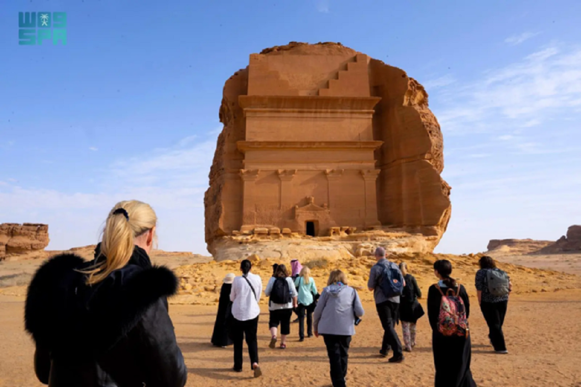 Saudi Arabia sees a 156% increase in the number of tourists in 2023 compared to pre-pandemic levels